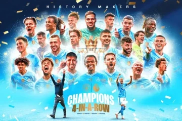 Manchester City win record fourth-successive Premier League title