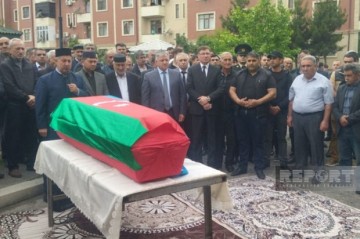 В Барде прошла церемония прощания с шехидом первой Карабахской войны - ФОТО
