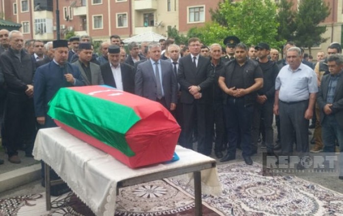 В Барде прошла церемония прощания с шехидом первой Карабахской войны - ФОТО