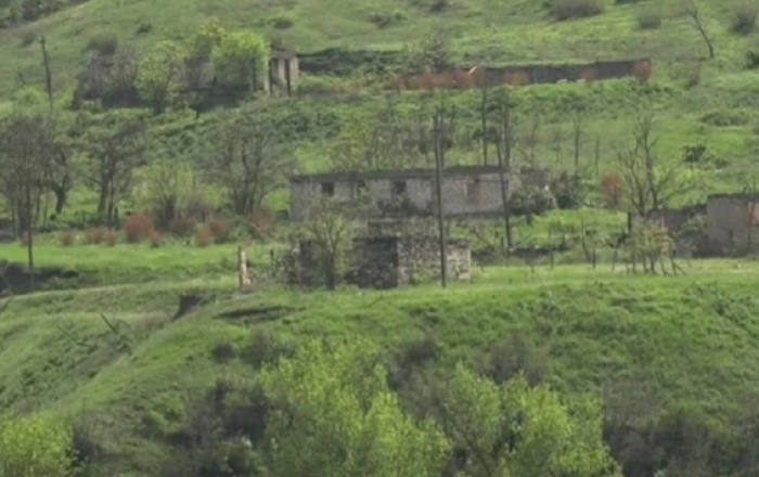 Qazaxın işğaldan azad edilmiş Qızılhacılı kəndi –