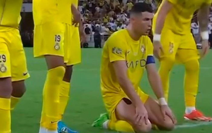 Ronaldo bu dəfə etdiyi dua ilə gündəmdə - Video