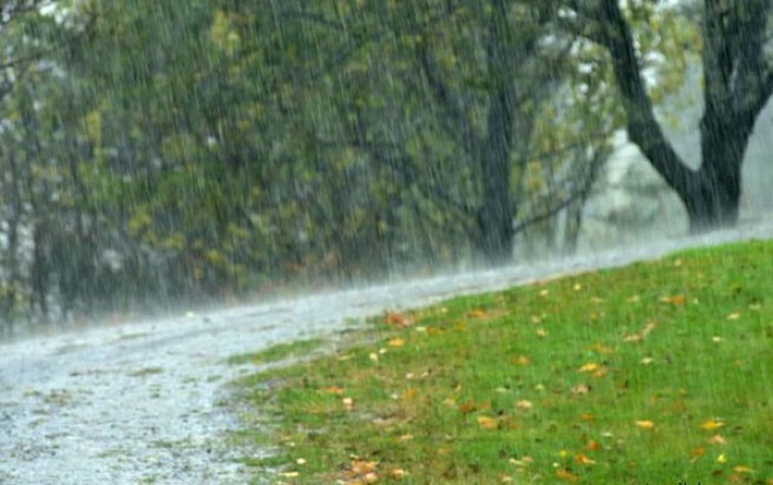 Şimşək çaxıb, yağış yağıb - Faktiki hava