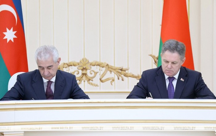 Беларусь и Азербайджан подписали дорожную карту по развитию сотрудничества до 2025 года