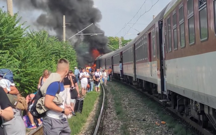 Prague-to-Budapest train collides with a bus in Slovakia, killing 7 people and injuring 5