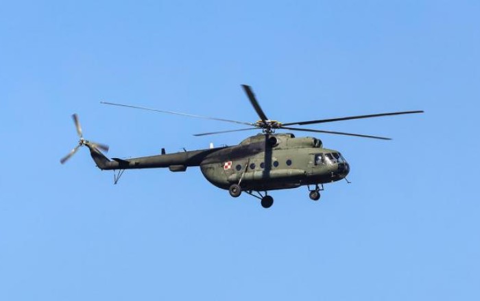 Ураган повредил два боевых вертолета в Польше