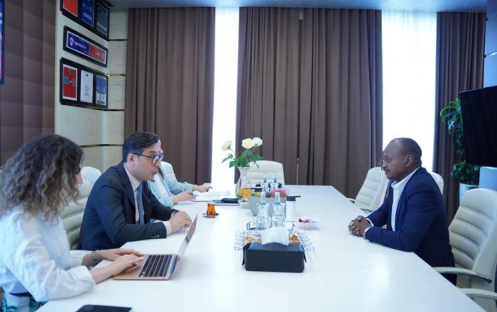 Azerbaijani Youth and Sports minister meets with his Chadian counterpart