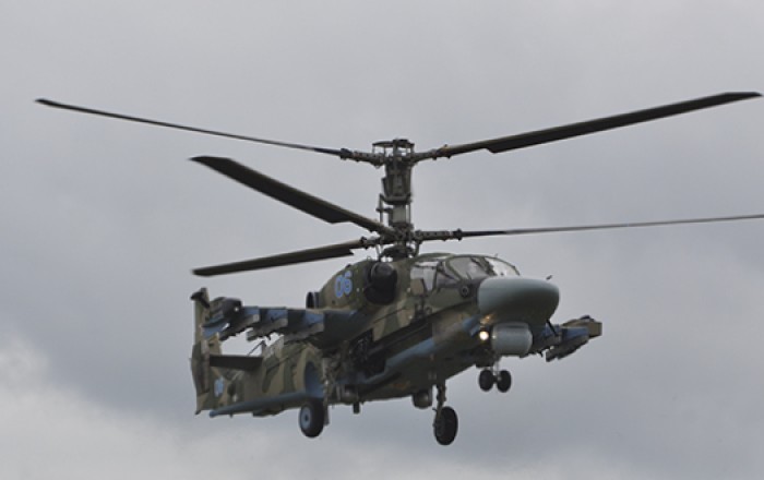 Русские сбили свой же вертолет