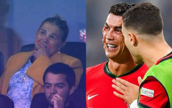 Ronaldonun ağlamasına anası belə reaksiya verdi - Video