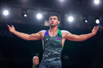 Azerbaijani wrestler kicks off Paris-2024 Olympics with a victory