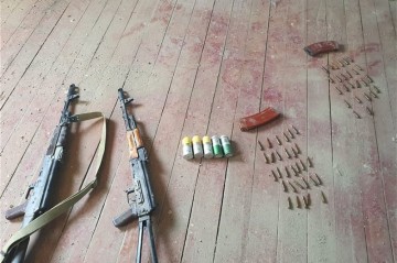 На освобожденных районах обнаружено большое количество боеприпасов