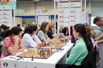 45th Chess Olympiad R9: Azerbaijani women’s team defeats Switzerland