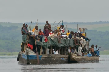 Overloaded ferry capsizes in Congo, killing dozens Over 100 others Missing