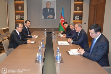 Minister Bayramov meets with outgoing Turkish ambassador