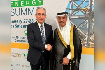 Azerbaijan's COP29 president champions climate goals in talks with IsDB chief during Mission 300 Africa Energy Summit