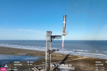SpaceX executes ‘chopsticks’ booster catch but Starship spacecraft explosion temporarily diverts flights