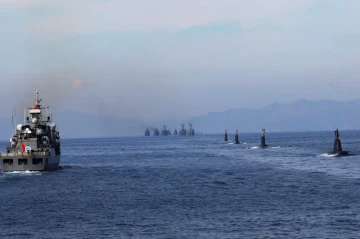 Türkiye's naval forces enhance readiness in major drills, showcasing maritime power VIDEO
