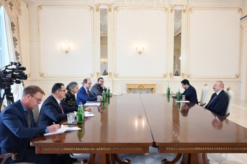 Azerbaijani President receives EU Special Representative for South Caucasus
