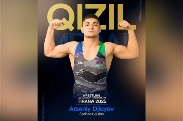 Азербайджанский борец стал чемпионом Европы, одолев в финале соперника из Франции