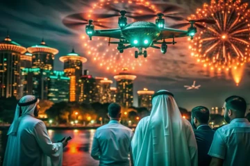 Media: Abu Dhabi to dazzle world with 10,000-drone light show