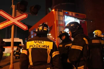 Fire at oil depot in southwestern Russia doubles in size