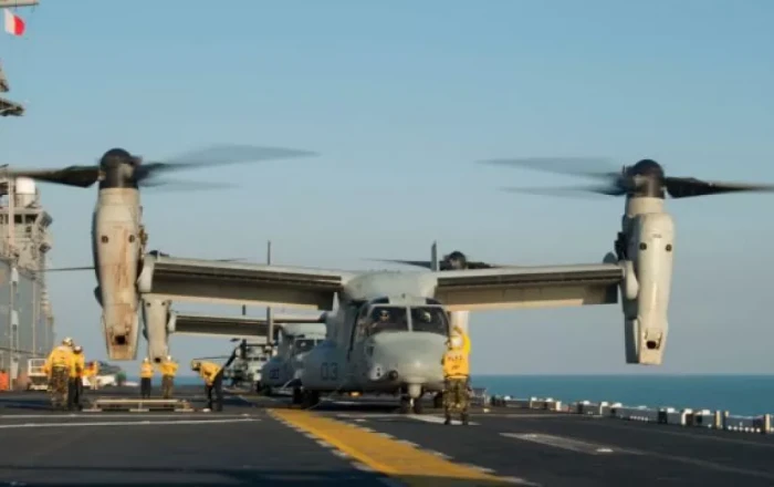 US Navy greenlights $590 million deal for five more CMV-22B Osprey aircraft