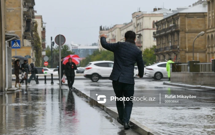 В Баку и на Абшероне завтра ожидаются осадки