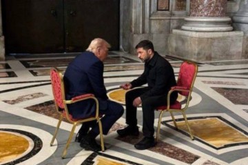 Trump, Zelenskyy meet at funeral of Pope Francis in Vatican