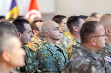 Hərbçilərimiz "NATO-Georgia 2025" təlimində...