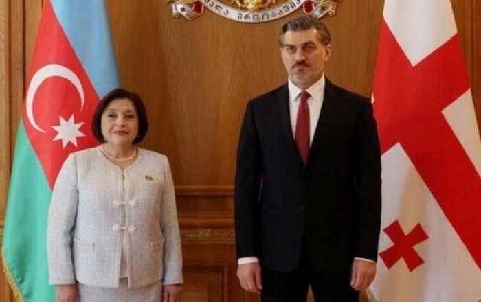 Kavelaşvili Sahibə Qafarova ilə görüşdü