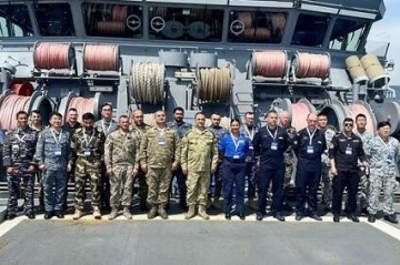 Hərbçilərimiz KURTARAN təlimlərində iştirak etdi