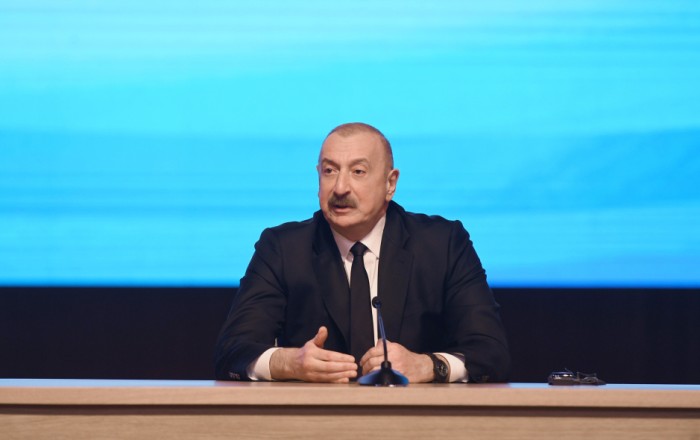 We invite Iranian companies to participate in infrastructure projects in Azerbaijan - President Ilham Aliyev (FULL SPEECH)