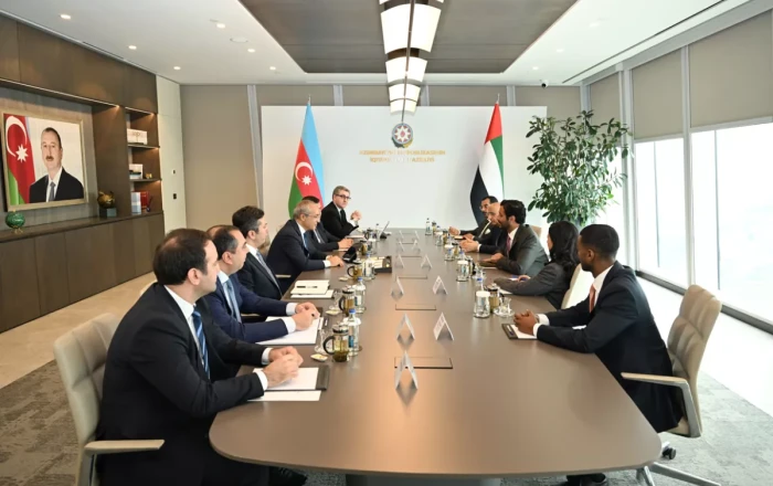 Azerbaijan, UAE discuss economic collaboration in high-level meeting