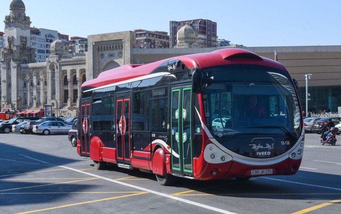 Bu avtobusun hərəkət sxemi dəyişdirilir