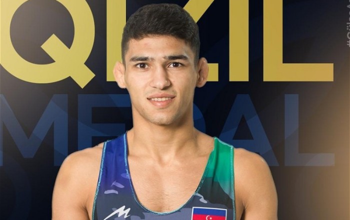 Азербайджанский борец стал чемпионом Европы