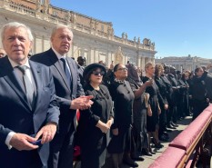 Speaker of Azerbaijani Parliament attends Pope Francis' funeral at the Vatican