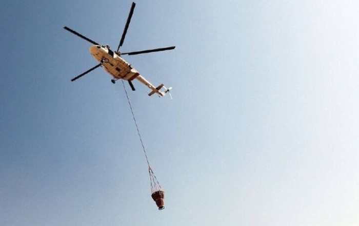 Partlayış olan limana helikopterlər göndərildi
