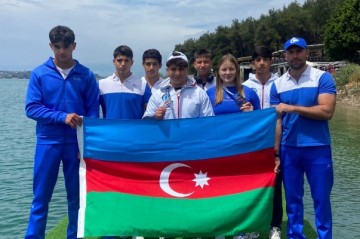 Qadın idmançımız qızıl medal qazandı