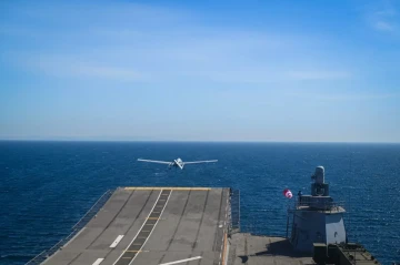Bayraktar TB3 completes autonomous takeoff and landing on TCG Anadolu VIDEO