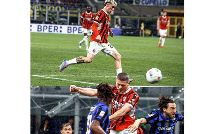 Milan thrashes Inter to spoil its treble dream