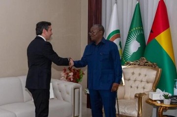 Azerbaijan delegation in Guinea-Bissau