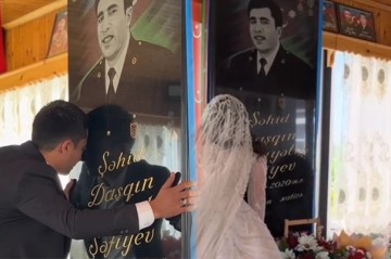 Şəhid ailələri quda oldu -