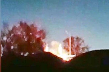 Украинские диверсанты подожгли российский истребитель ВИДЕО