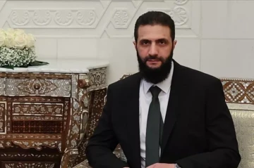 Interim Syrian president calls for lifting of US sanctions