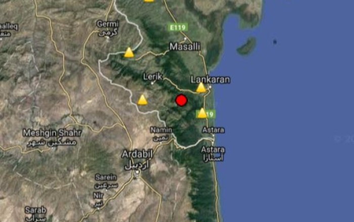 3.3 magnitude earthquake hits Yardimli