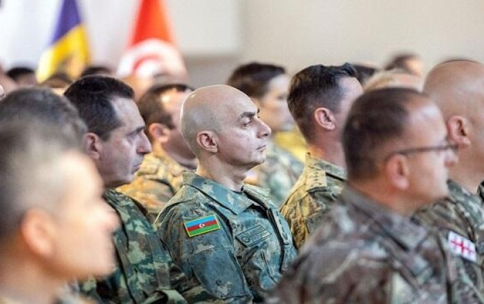 Наши военнослужащие на учениях "НАТО-Грузия 2025"