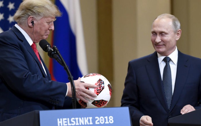 Trump upends West's pressure on Russia
