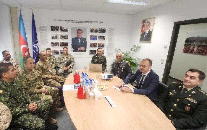 Azerbaijani Mission to NATO hosts meeting with participants of Familiarisation Programme