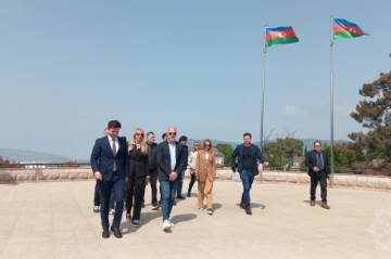 Italian parliamentarians visit Azerbaijan's Shusha city