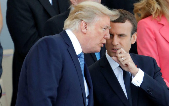 Макрон попытался привлечь Трампа к этому проекту