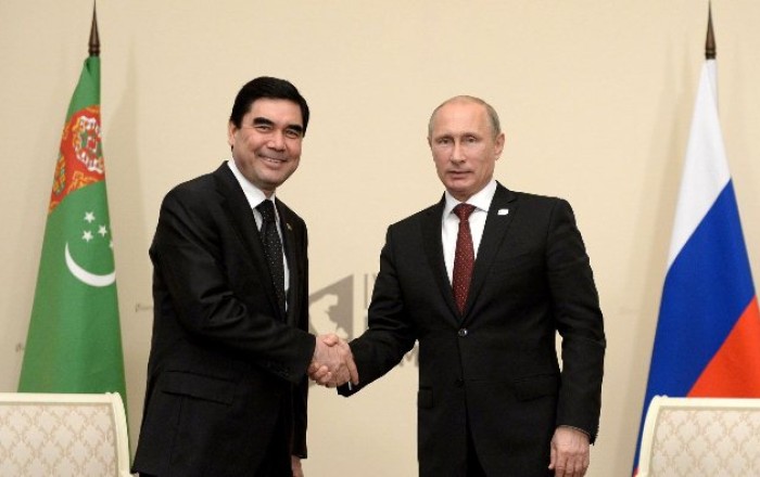 Putin and Berdimuhamedov discuss partnership